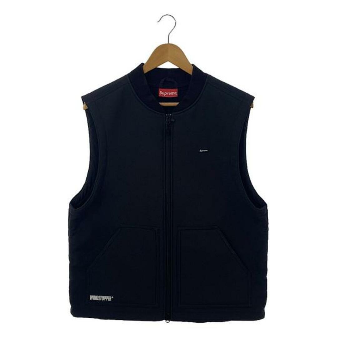 Supreme(シュプリーム)の【美品】  SUPREME / シュプリーム | 2022AW | WINDSTOPPER Work Vest / ウインドストッパー ワーク ベスト | M | Black | メンズ メンズのトップス(ベスト)の商品写真