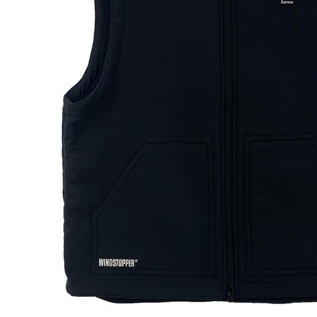 Supreme(シュプリーム)の【美品】  SUPREME / シュプリーム | 2022AW | WINDSTOPPER Work Vest / ウインドストッパー ワーク ベスト | M | Black | メンズ メンズのトップス(ベスト)の商品写真