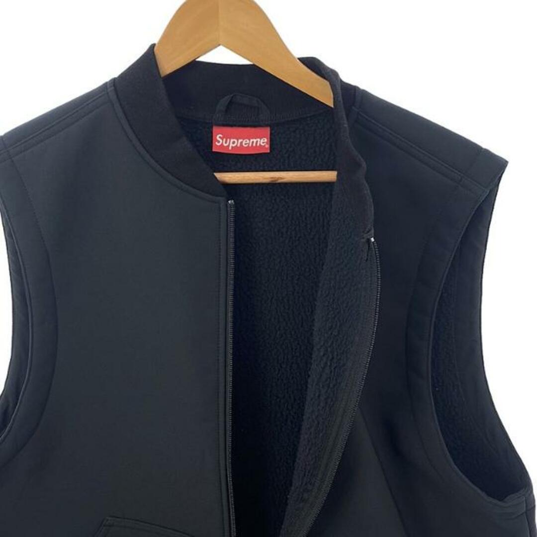 Supreme(シュプリーム)の【美品】  SUPREME / シュプリーム | 2022AW | WINDSTOPPER Work Vest / ウインドストッパー ワーク ベスト | M | Black | メンズ メンズのトップス(ベスト)の商品写真