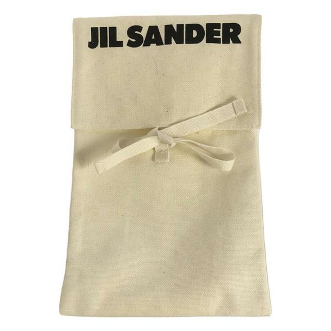 Jil Sander(ジルサンダー)の【美品】  JIL SANDER / ジルサンダー | METAL DRAWSTRING SMALL メタル ドローストリング スモール  レザー 巾着型 ハンドバッグ ポーチ | ブラウン | レディース レディースのバッグ(ハンドバッグ)の商品写真