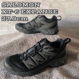 サロモン(SALOMON)の【SALOMON】XT-6 EXPANSE ブラック 27.0cm(スニーカー)