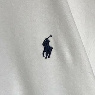 【人気カラー】ポロラルフローレン　刺繍ロゴ入りトラックジャケット　白　I18