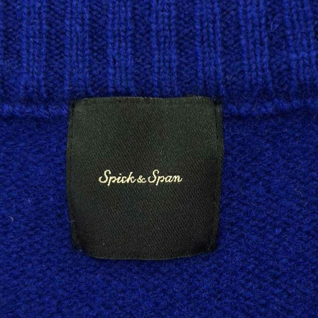 Spick & Span(スピックアンドスパン)のSpick and Span / スピックアンドスパン | 2022AW | ロングリブプルオーバーニット | F | ブルー | レディース レディースのトップス(ニット/セーター)の商品写真