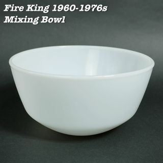 ファイヤーキング(Fire-King)のFire King WHITE Mixing Bowl(食器)