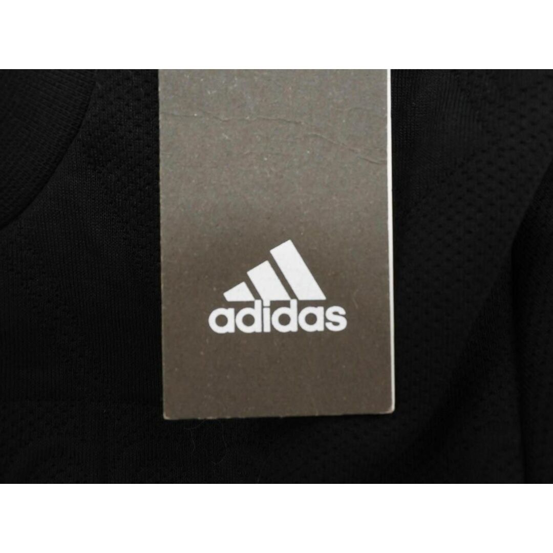 adidas(アディダス)の新品 adidas アディダス ロゴ プルオーバー カットソー sizeM/黒 ■◇ レディース レディースのトップス(カットソー(長袖/七分))の商品写真