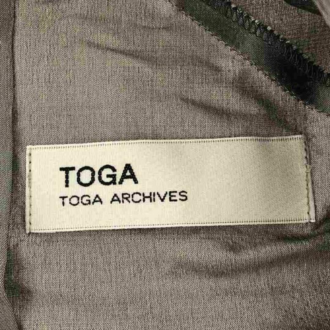 TOGA(トーガ)のTOGA / トーガ | サイドボタン フリンジ ウエスタン プルオーバー半袖シャツ | 1 | シルバー | レディース レディースのトップス(シャツ/ブラウス(半袖/袖なし))の商品写真