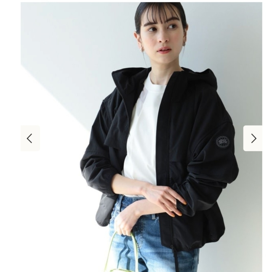 CANADA GOOSE(カナダグース)のCANADA GOOSEカナダグースSinclair Wind Jacket 黒 レディースのジャケット/アウター(その他)の商品写真