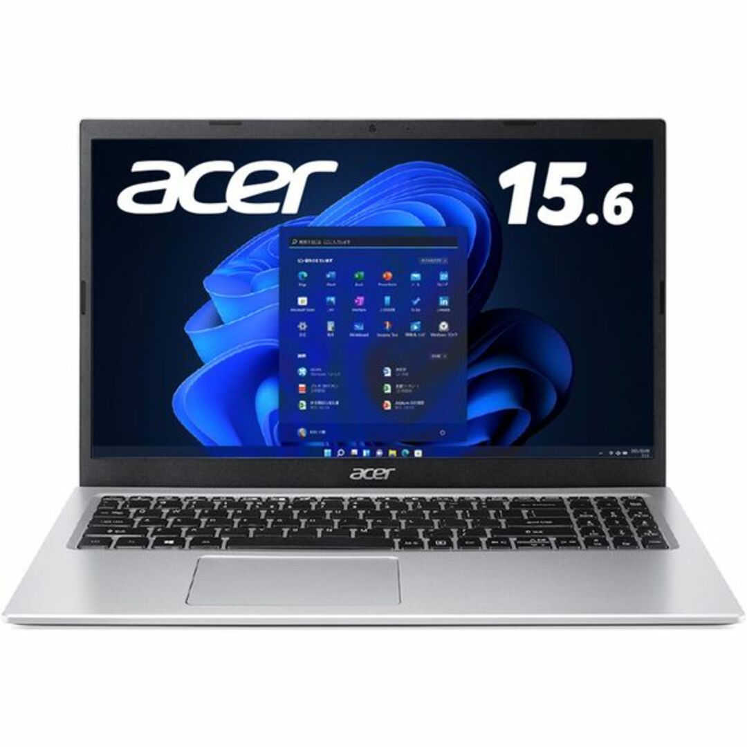 15.6インチ IPS フルHD Core i5 メモリ 8GB SSD 512GB Windows11 Acer エイサー Aspire 3 ( A315-58-WF58Y/S ) ノートパソコン ノートPC パソコン WEBカメラ スマホ/家電/カメラのPC/タブレット(ノートPC)の商品写真