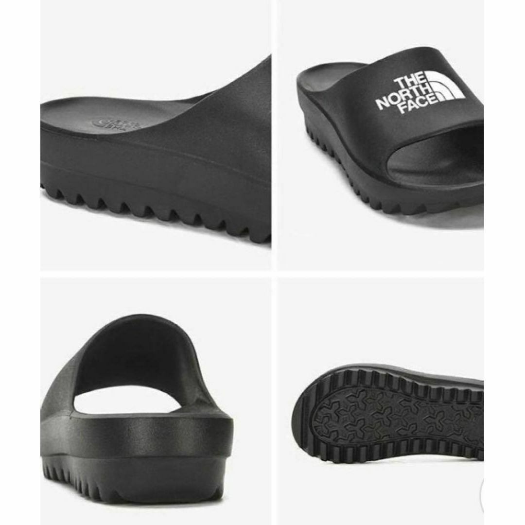 THE NORTH FACE(ザノースフェイス)の新品⭐️ノースフェイス　シャワーサンダルリカバリーブラック　26cm 韓国限定 メンズの靴/シューズ(サンダル)の商品写真