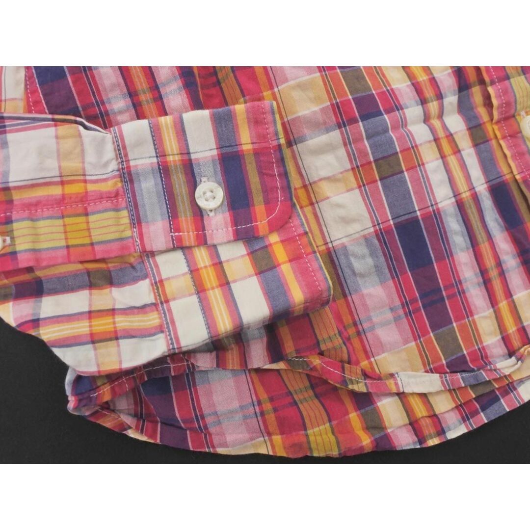 McGREGOR(マックレガー)のMcGregor マックレガー ボタンダウン チェック 長袖 シャツ sizeM/赤ｘ紺ｘ黄 ■◇ メンズ メンズのトップス(シャツ)の商品写真