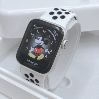 アップルウォッチ(Apple Watch)のApple Watch series4 .40mm アップルウォッチsilver(その他)