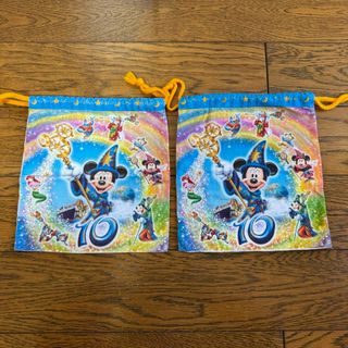 ディズニー(Disney)の東京ディズニーシー　10周年　巾着(キャラクターグッズ)