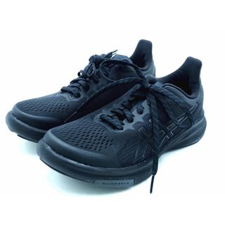 アシックス(asics)の美品 ASICS アシックス 1293A032 GEL-RIDEWALK LIGHT ゲルライドウォーク ライト ウォーキング シューズ size23.5/黒 ■■ レディース(その他)