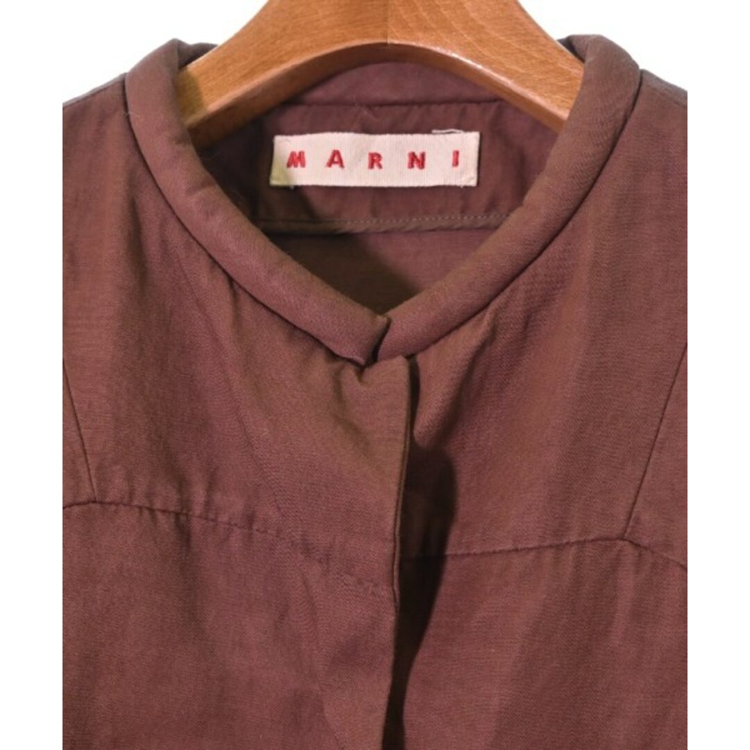 Marni(マルニ)のMARNI マルニ ジャケット（その他） 42(L位) 茶 【古着】【中古】 レディースのジャケット/アウター(その他)の商品写真