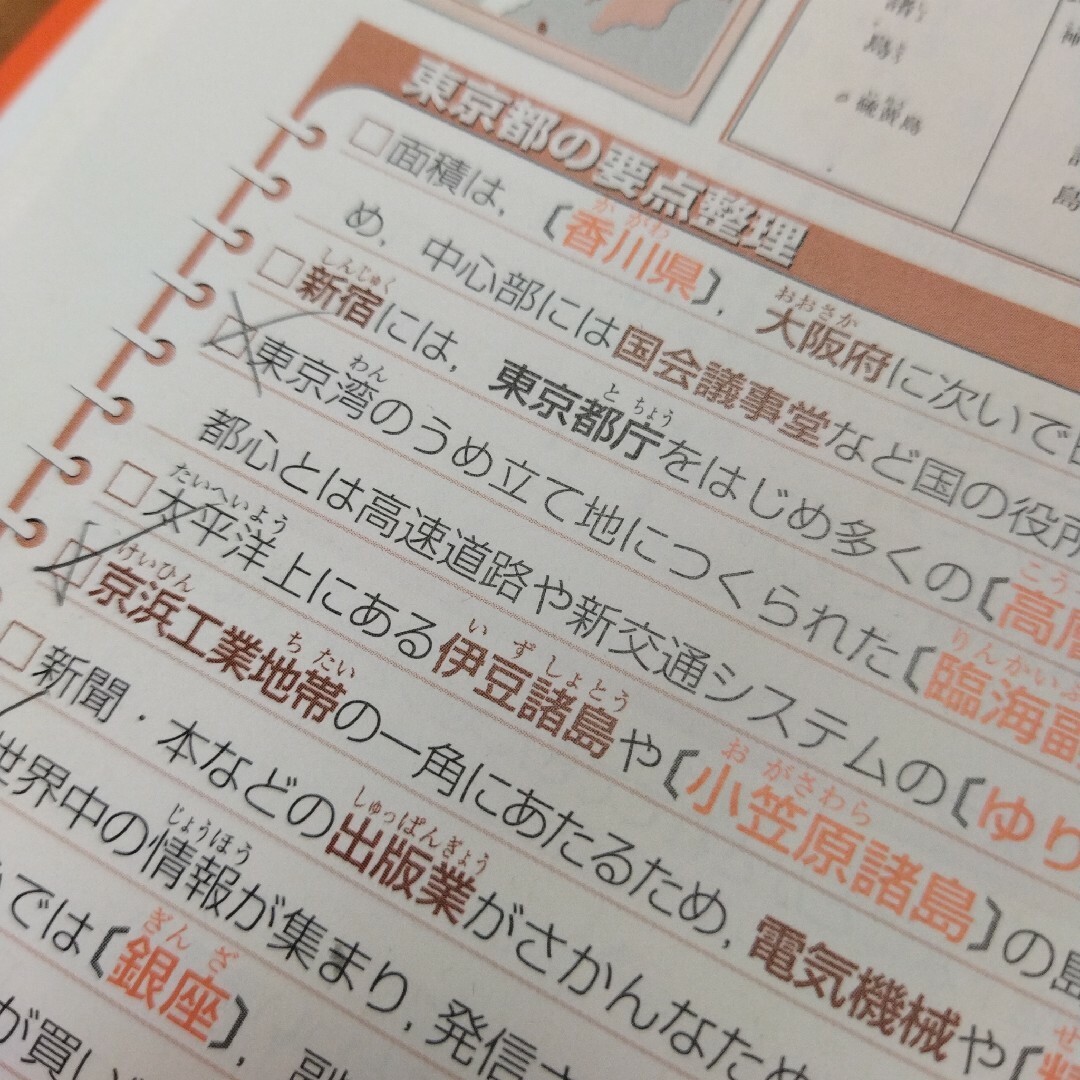 テ－マ別特訓ノ－ト社会都道府県で攻める地理 エンタメ/ホビーの本(その他)の商品写真