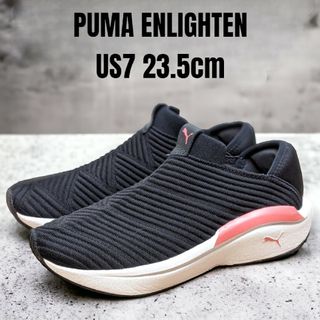 プーマ(PUMA)のPUMA プーマ エンライテン スリッポン 23.5cm ブラック フィットネス(スニーカー)