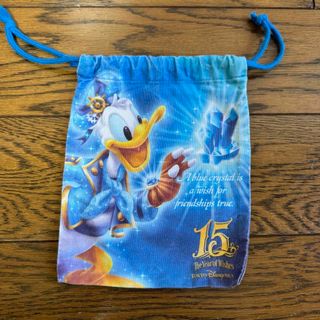 ディズニー(Disney)の東京ディズニーシー　15周年　巾着(キャラクターグッズ)