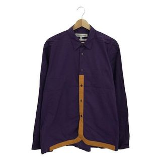 コムデギャルソンシャツ(COMME des GARCONS SHIRT)のCOMME des GARCONS SHIRT / コムデギャルソンシャツ | カラーブラケット ポケットシャツ | M | パープル | メンズ(Tシャツ/カットソー(七分/長袖))