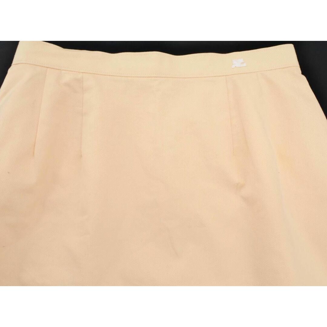 Courreges(クレージュ)のCourreges クレージュ ヴィンテージ タイト スカート size67-93/ベージュ ■◇ レディース レディースのスカート(ひざ丈スカート)の商品写真