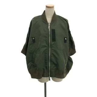 サカイ(sacai)のsacai / サカイ | 2021SS | Nylon Twill Blouson ジャケット | 2 | カーキ | レディース(その他)