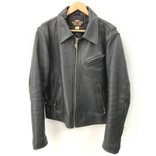 ハーレーダビッドソン(Harley Davidson)の☆☆HARLEY-DAVIDSON ハーレーダビッドソン レザージャケット サイズ XL メンズ 40181 ブラック(レザージャケット)