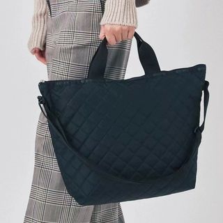 レスポートサック(LeSportsac)のトートバッグ　ショルダーバック　ブラックデボス　レスポートサック　新品未使用(トートバッグ)