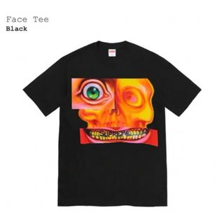 シュプリーム(Supreme)のSupreme 21FW Face Tee "Black" L(Tシャツ/カットソー(半袖/袖なし))