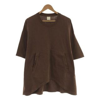 ロク(6 (ROKU))の6(ROKU) / ロク | × PRE_ BIG SLEEVE T-SHIRT Tシャツ | F | ブラウン | レディース(Tシャツ(半袖/袖なし))