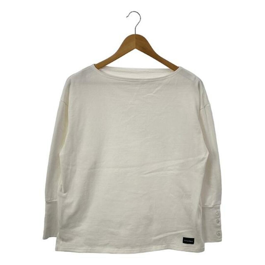 foufou / フーフー | basque shirt バスクシャツ | F | ホワイト | レディース レディースのトップス(Tシャツ(長袖/七分))の商品写真