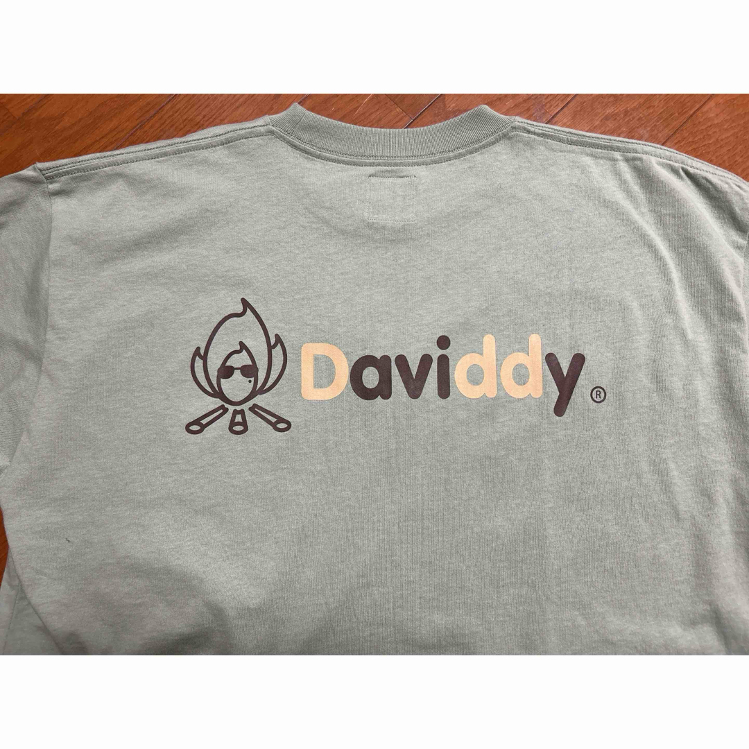 【新品】Daviddy ダビッディー　Tシャツ　ピスタチオカラー メンズのトップス(Tシャツ/カットソー(半袖/袖なし))の商品写真