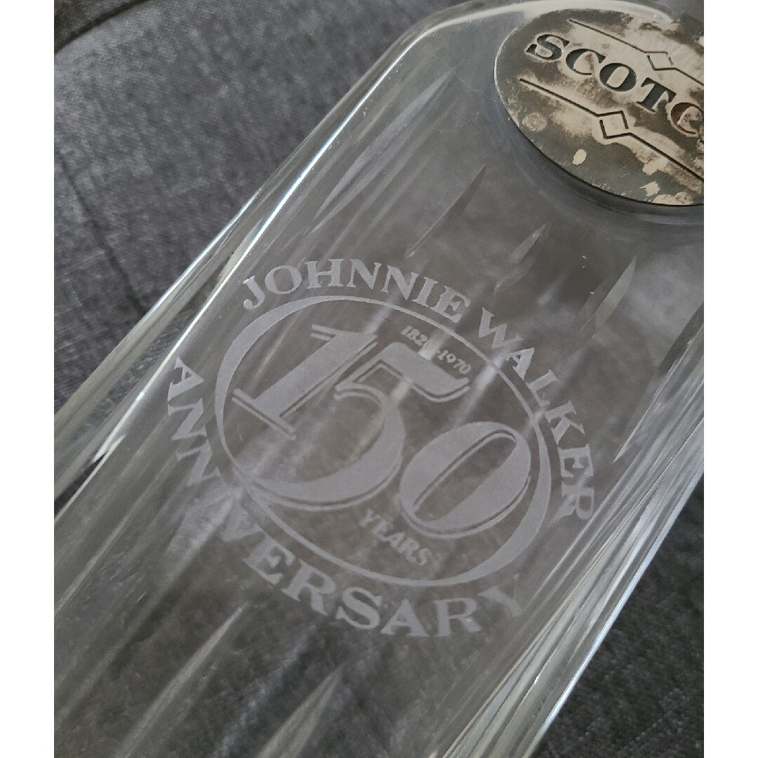 ジョニーウォーカー(ジョニーウォーカー)のウイスキー空ビン 食品/飲料/酒の酒(ウイスキー)の商品写真