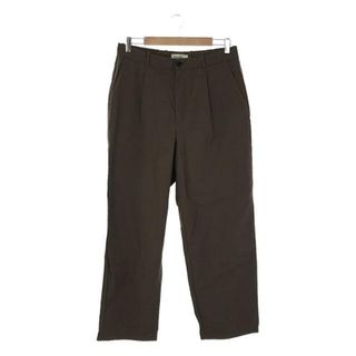 スティーブンアラン(steven alan)のsteven alan / スティーブンアラン | NYLON/OX SUPER BAGGY TAPERED PANTS ナイロンオックス バギー テーパードパンツ | L | ブラウン | メンズ(その他)