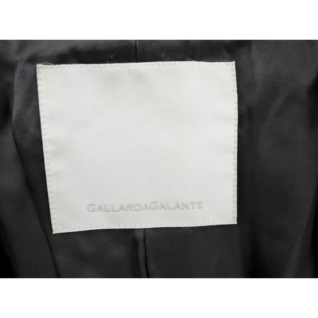GALLARDA GALANTE(ガリャルダガランテ)のGALLARDAGALANTE ガリャルダガランテ ウール100% チェスター コート size0/黒 ◆■ レディース レディースのジャケット/アウター(チェスターコート)の商品写真