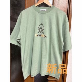 【新品】Daviddy ダビッディー　Tシャツ　ピスタチオカラー(Tシャツ/カットソー(半袖/袖なし))