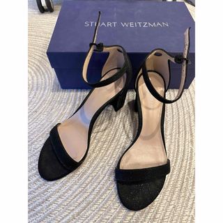 スチュワートワイツマン(Stuart Weitzman)のSTUART WEITZMAN NEARLYNUDE パテントサンダル 35(サンダル)