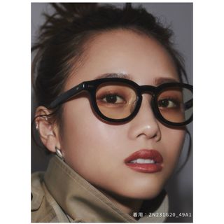 ゾフ(Zoff)の新品 Zoff×伊原葵コラボ ウェリントン×ボストンレンズ 2セット(サングラス/メガネ)