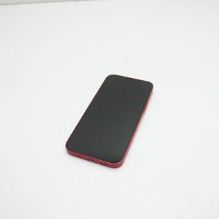 アイフォーン(iPhone)の超美品 SIMフリー iPhone13 mini 256GB レッド M111(スマートフォン本体)