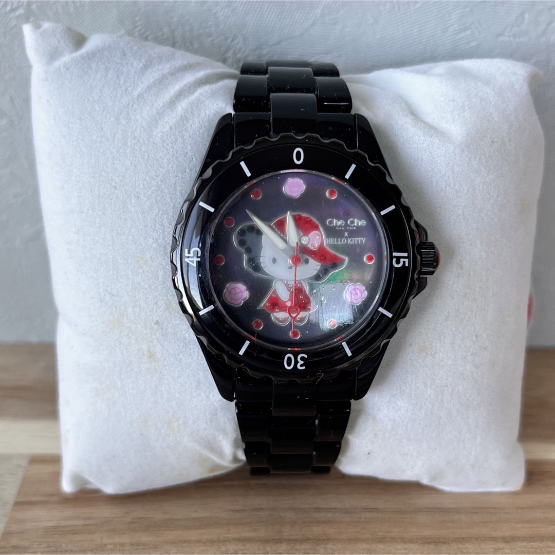 新品未使用　Che Che New York × Hello kitty 腕時計 レディースのファッション小物(腕時計)の商品写真