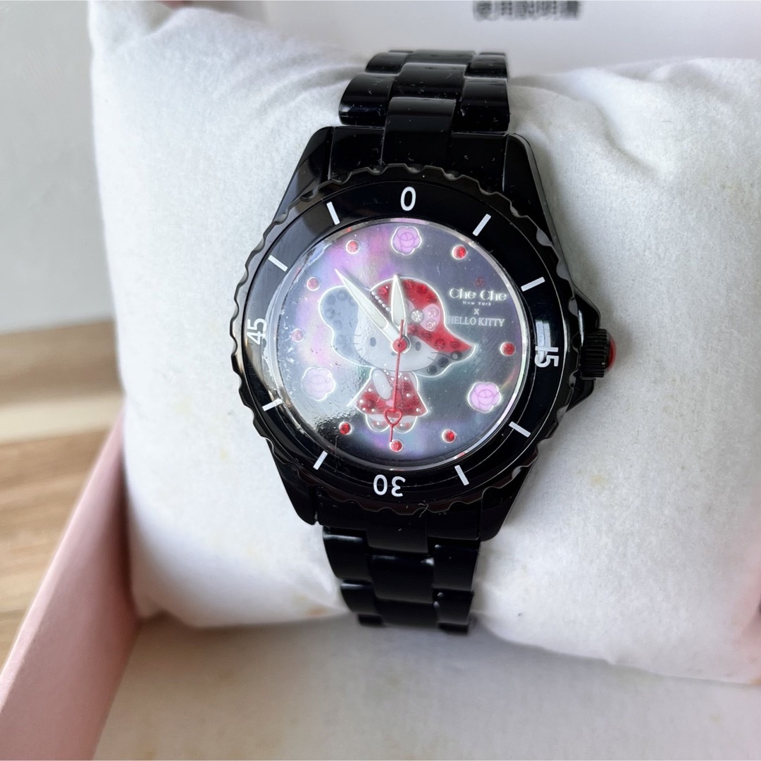 新品未使用　Che Che New York × Hello kitty 腕時計 レディースのファッション小物(腕時計)の商品写真