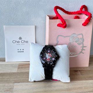 新品未使用　Che Che New York × Hello kitty 腕時計(腕時計)