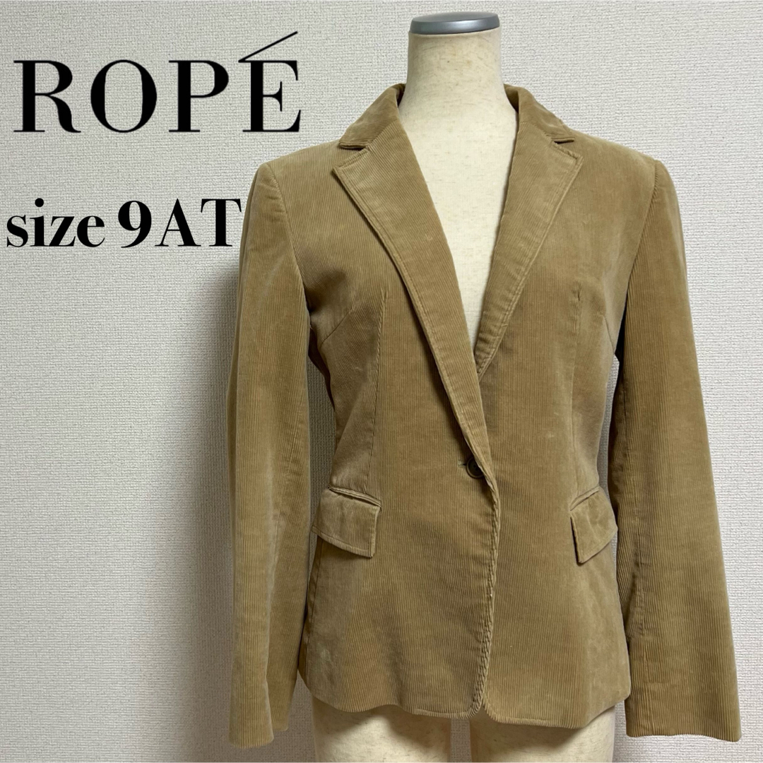 ROPE’(ロペ)のROPE ロペ ジャケット テーラードジャケット コーデュロイ 美シルエット レディースのジャケット/アウター(テーラードジャケット)の商品写真