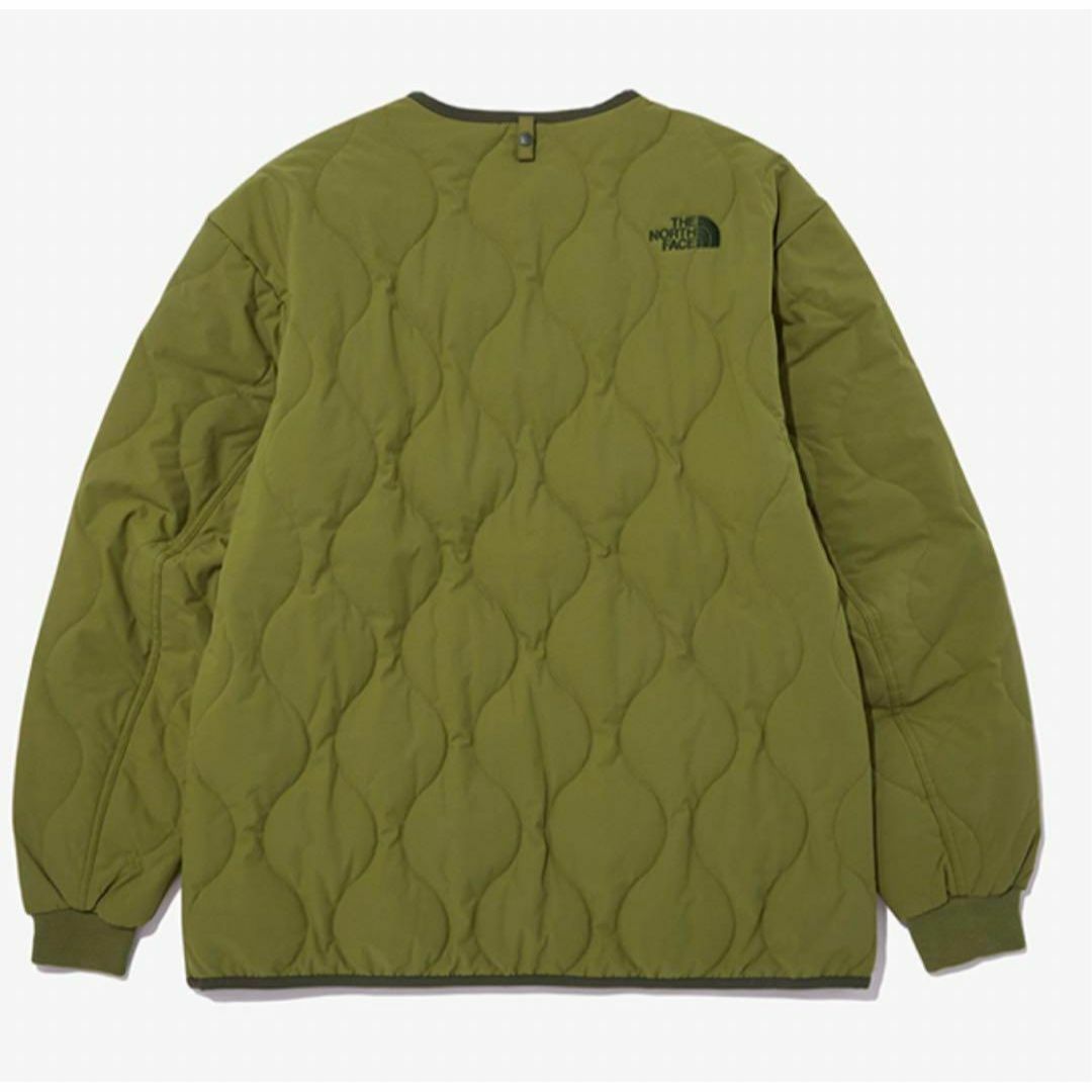 THE NORTH FACE(ザノースフェイス)の新品⭐️ノースフェイス　キャンパーカーディガン　カーキ　XL 日本未発売 メンズのジャケット/アウター(ノーカラージャケット)の商品写真