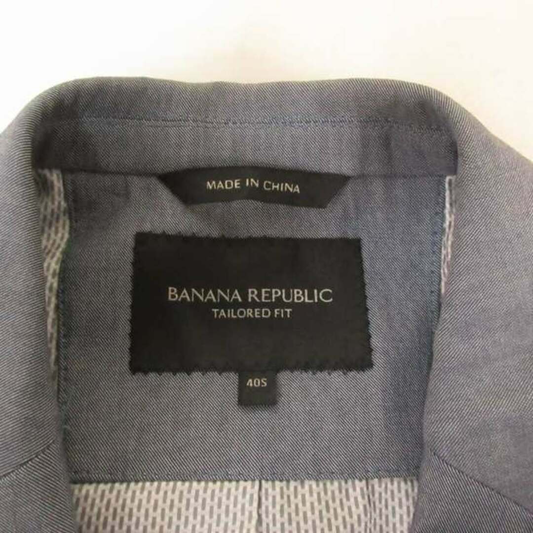 Banana Republic(バナナリパブリック)のバナナリパブリック TAILORED FIT テーラード ジャケット 紺 40S メンズのジャケット/アウター(テーラードジャケット)の商品写真