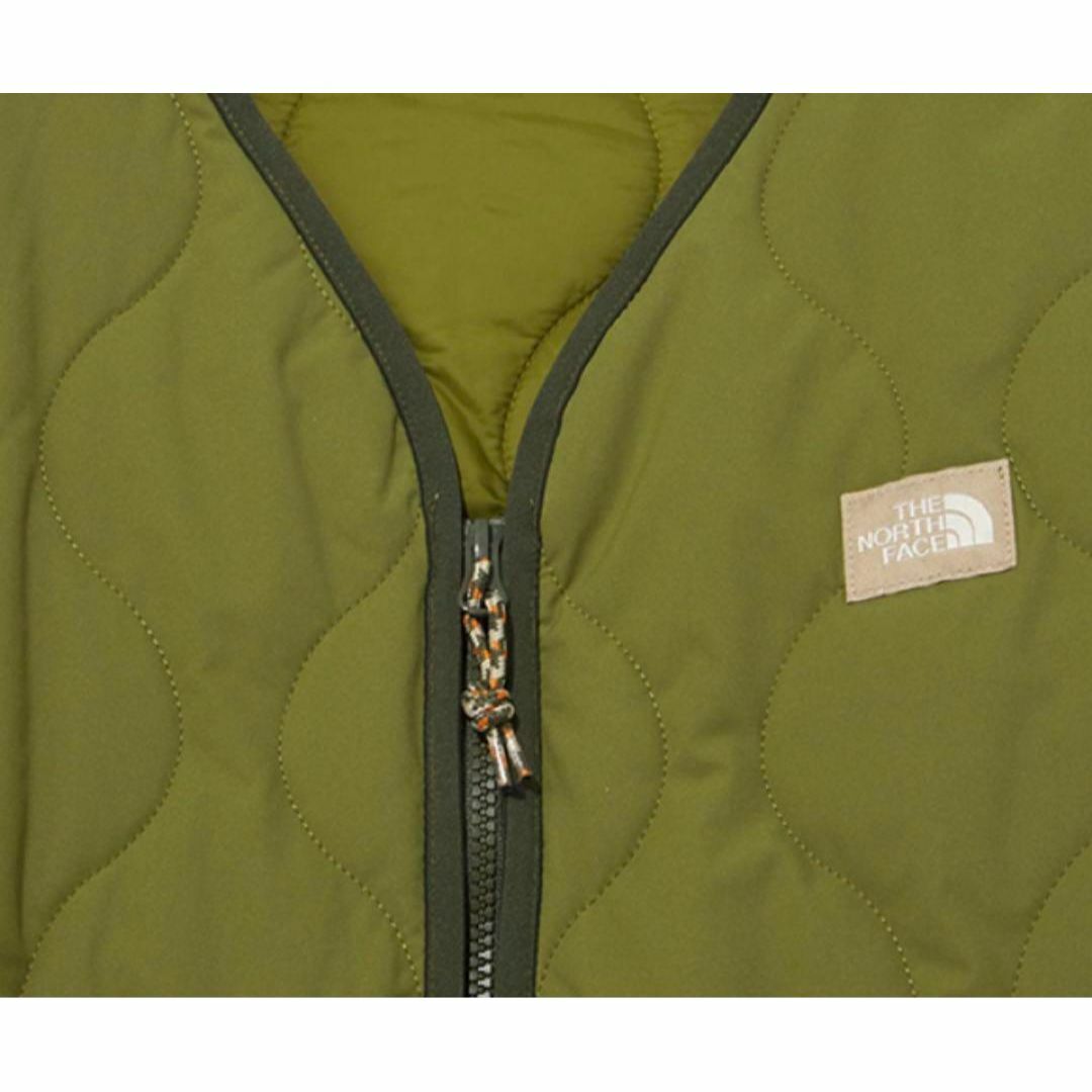 THE NORTH FACE(ザノースフェイス)の新品⭐️ノースフェイス　キャンパーカーディガンジャケット　カーキ　L 日本未発売 メンズのジャケット/アウター(ノーカラージャケット)の商品写真