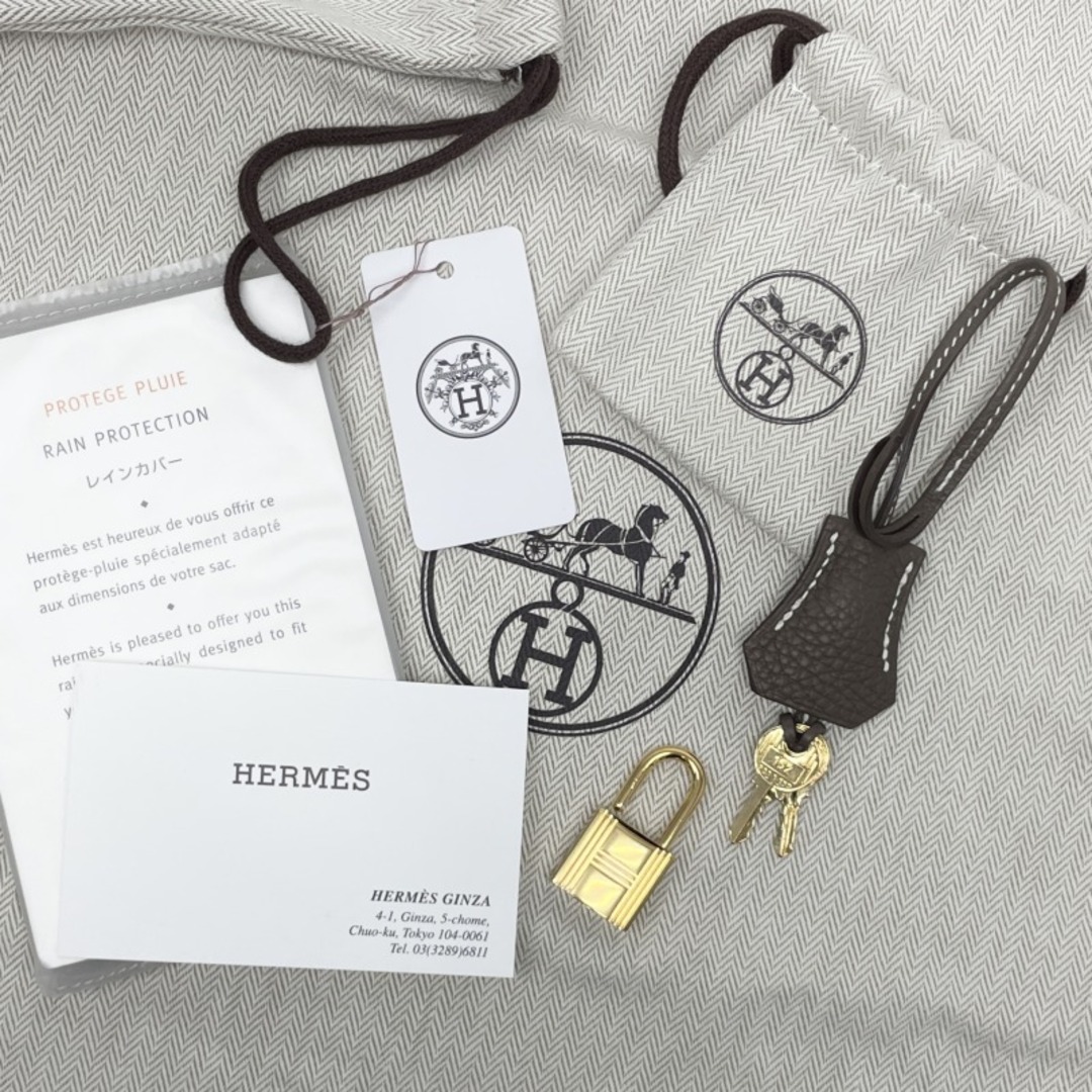 Hermes(エルメス)のエルメス バーキン30 トリヨンクレマンス バッグ トートバッグ トープ ベージュ グレージュ レディースのバッグ(トートバッグ)の商品写真