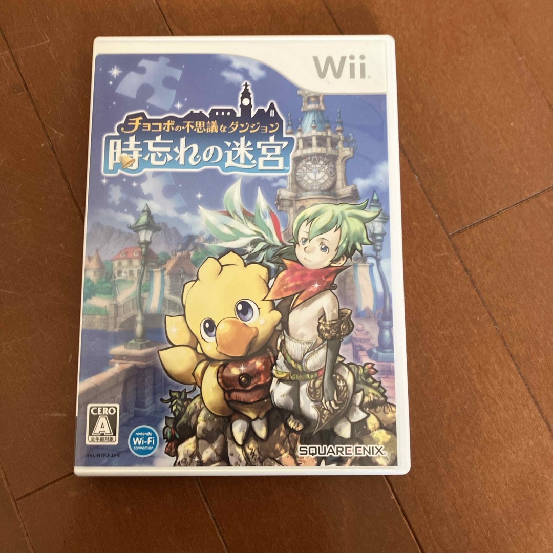 Wii(ウィー)のチョコボの不思議なダンジョン 時忘れの迷宮 エンタメ/ホビーのゲームソフト/ゲーム機本体(家庭用ゲームソフト)の商品写真