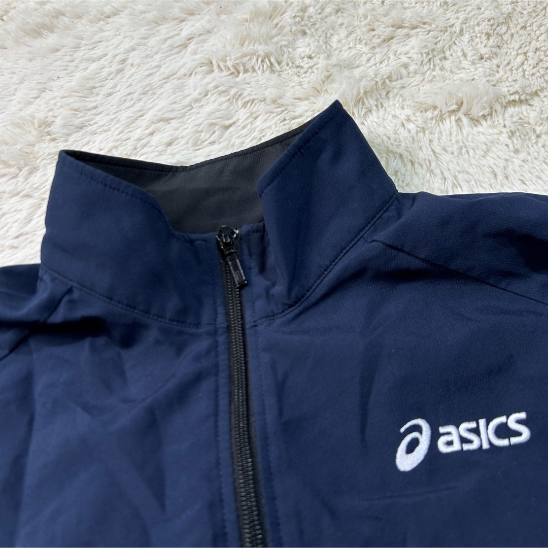 asics(アシックス)の訳ありasicsアシックストラックジャケットMスポーツウェア　ウィンドブレーカー メンズのトップス(ジャージ)の商品写真