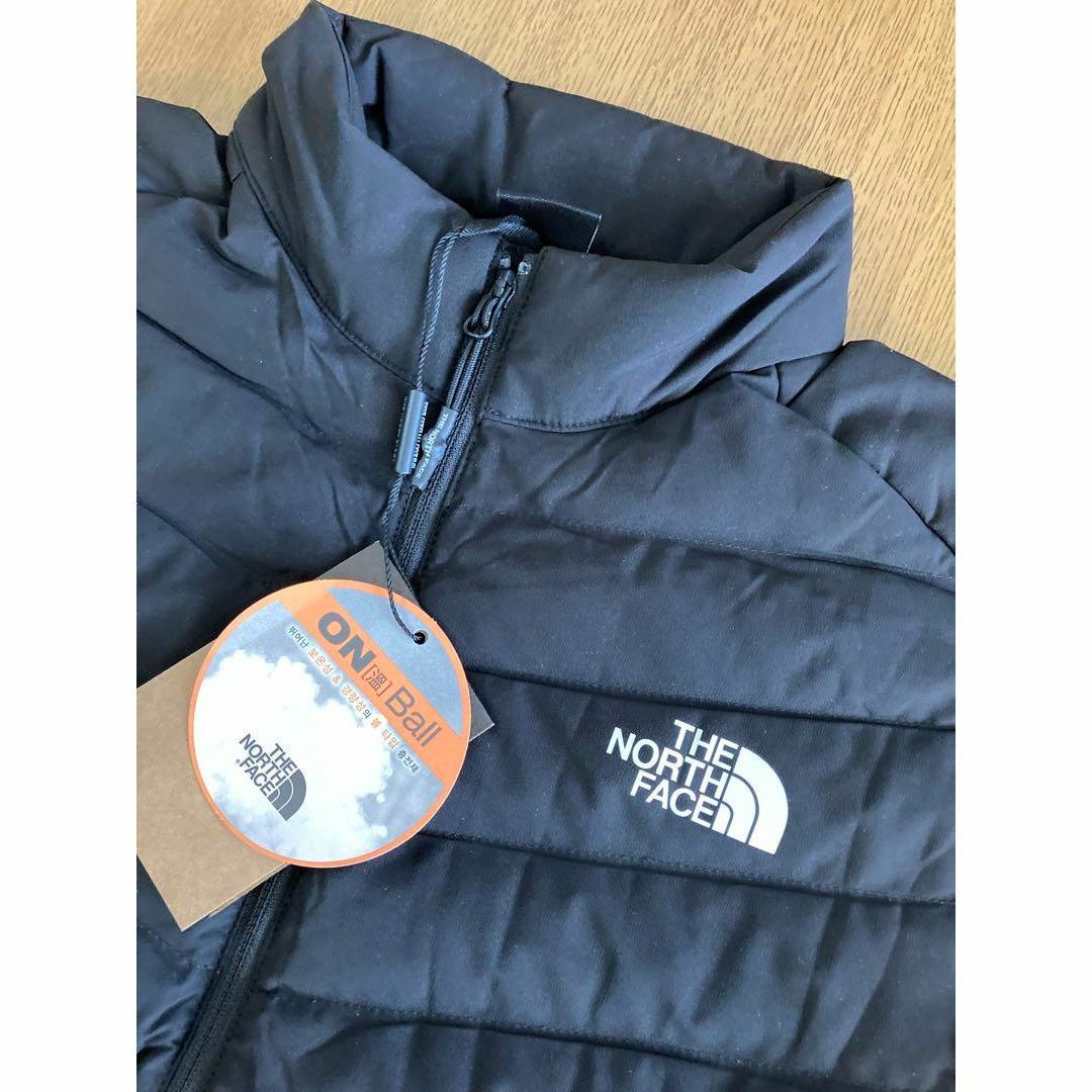 THE NORTH FACE(ザノースフェイス)の新品⭐️ノースフェイス　レディースライトダウンジャケット　L ブラック　韓国限定 レディースのジャケット/アウター(ダウンジャケット)の商品写真