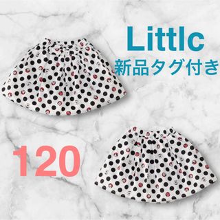 シマムラ(しまむら)の新品　タグ付き　littc リトシー　ミニー　スカート　水玉(スカート)