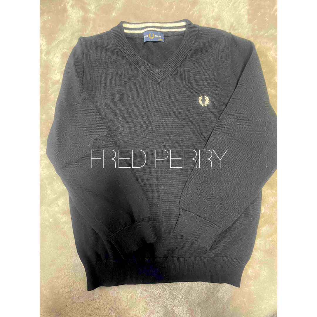 FRED PERRY(フレッドペリー)のFRED PERRY ニット　4-5yrs キッズ/ベビー/マタニティのキッズ服男の子用(90cm~)(ニット)の商品写真